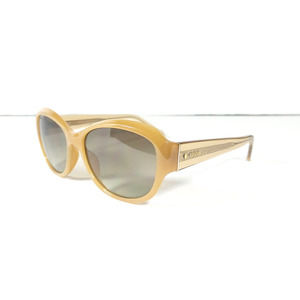 HTF Fossil FOS 3028 Tan Transparent Brown Frames Brown Lens Women's Sunglasses